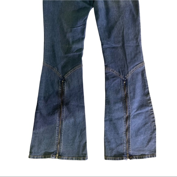 Retro Vintage Bell Bottom Jeans size 11/12 - Picture 7 of 7